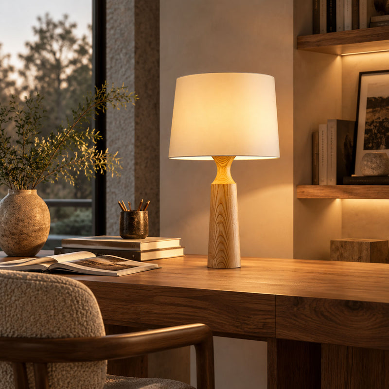 Muyuan Table Lamp — product and interior detail 3