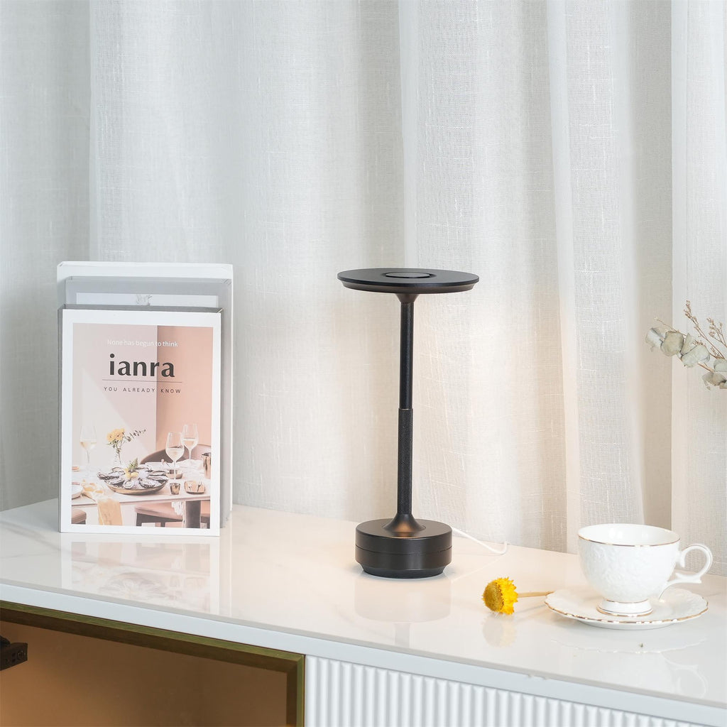 Alven Cordless Metal Table Lamp