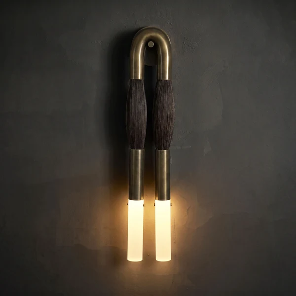 Genuine Horsehair Wall Sconce