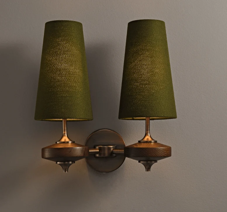 Hour Rho Twin Wall Light