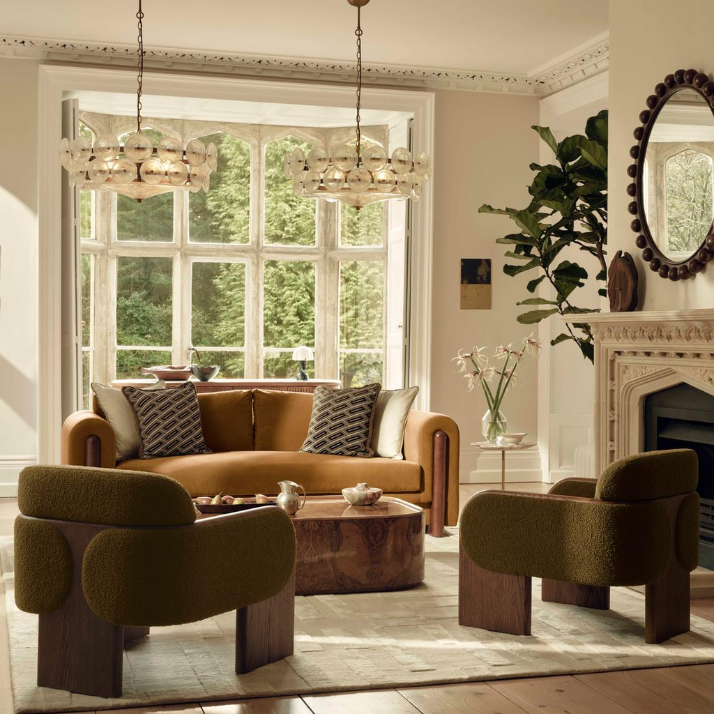 Solerin Floating Disc Glass Chandelier