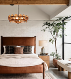 Solerin Floating Disc Glass Chandelier