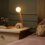 Curled Table Lamp