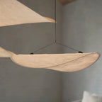 Tense Sculptural Tyvek Cloud Pendant Light