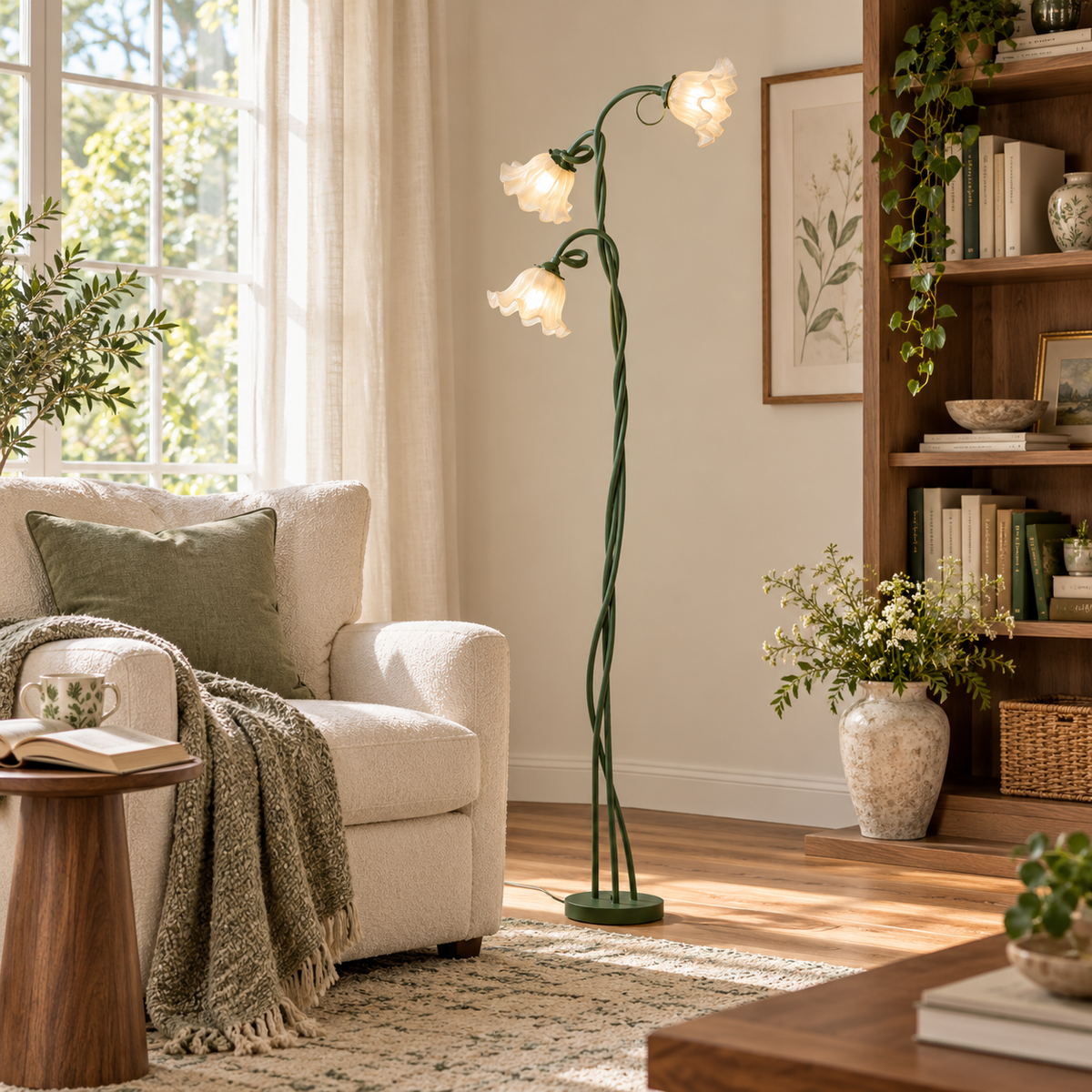 Calla Flower Acrylic Floor Lamp