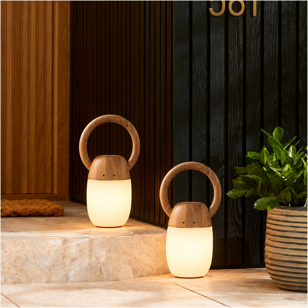 Serene Statue Table Lamp
