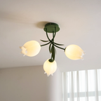 Ricko Lily Petal Acrylic Ceiling Light