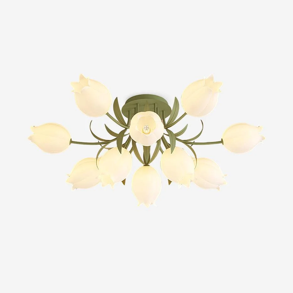 Ricko Lily Petal Acrylic Ceiling Light