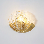Nerelle Scalloped Glass Wall Sconce