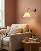 Aine Pleated Wood Wall Lamp — product view 10