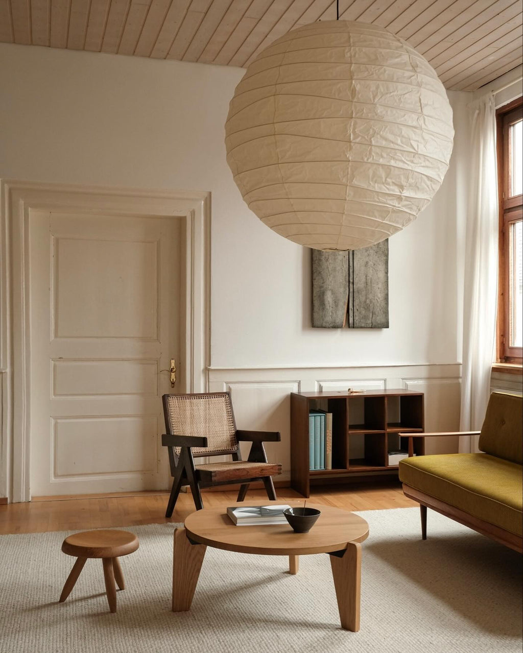 Akari 15A Rice Paper Pendant Light