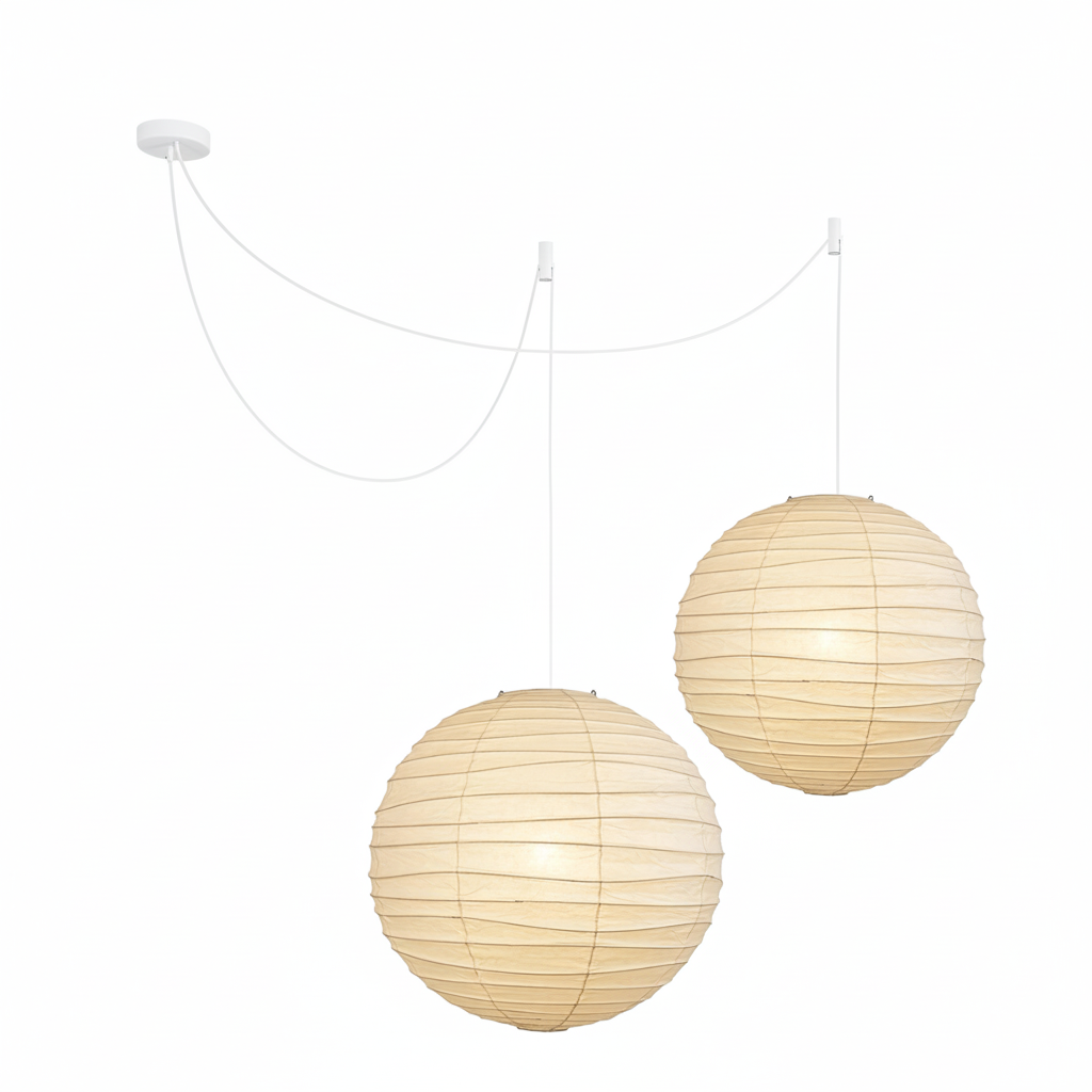 Akari 15A Rice Paper Pendant Light