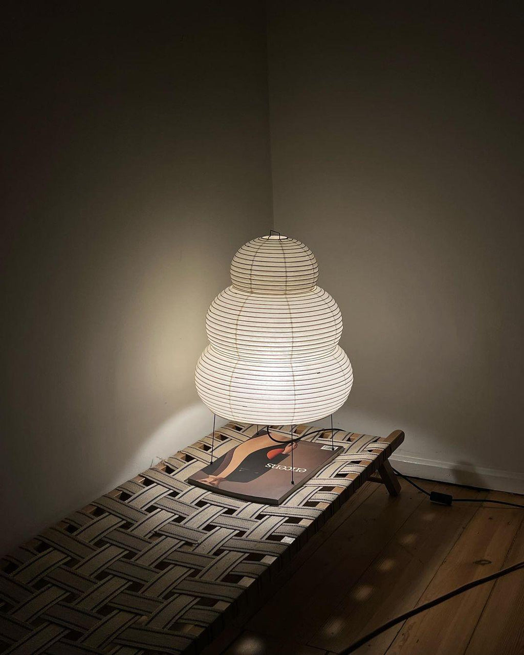 Rice Paper Table Lamp R19 — product view 20