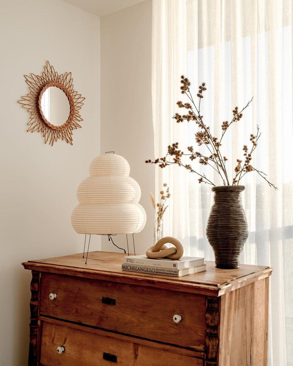 Rice Paper Table Lamp R19 — product view 21