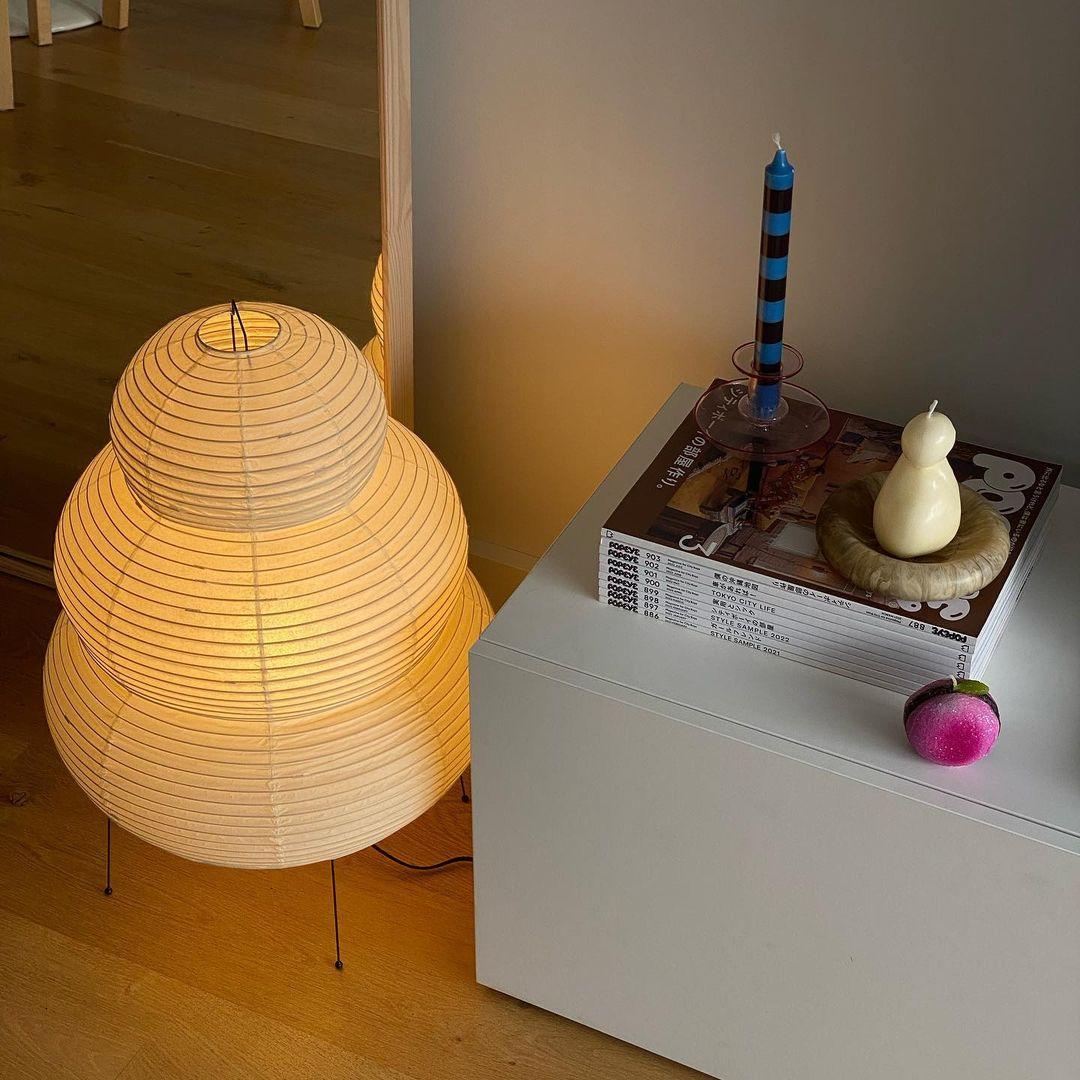 Rice Paper Table Lamp R19 — product view 29
