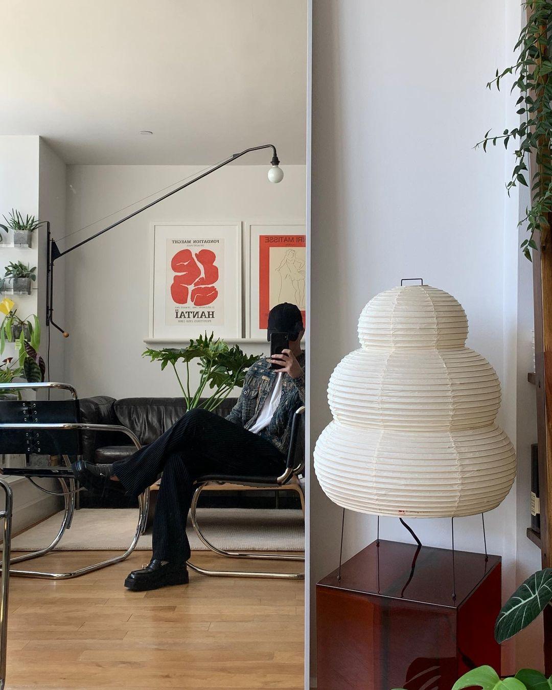 Rice Paper Table Lamp R19 — product view 35