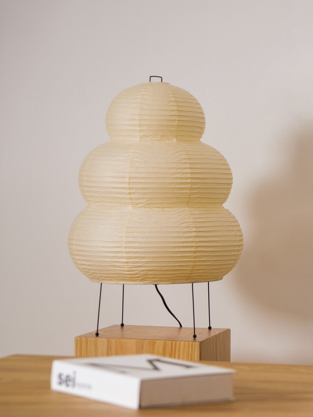 Rice Paper Table Lamp R19 — product view 49