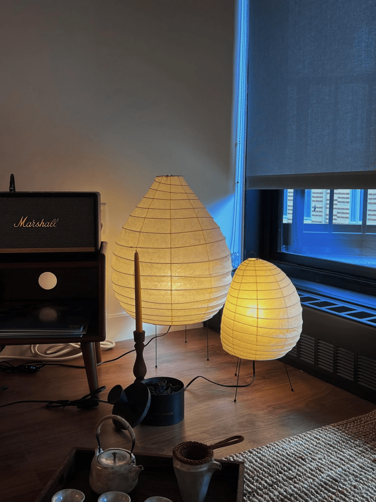 Akari Akari 22N Lantern Floor Lamp