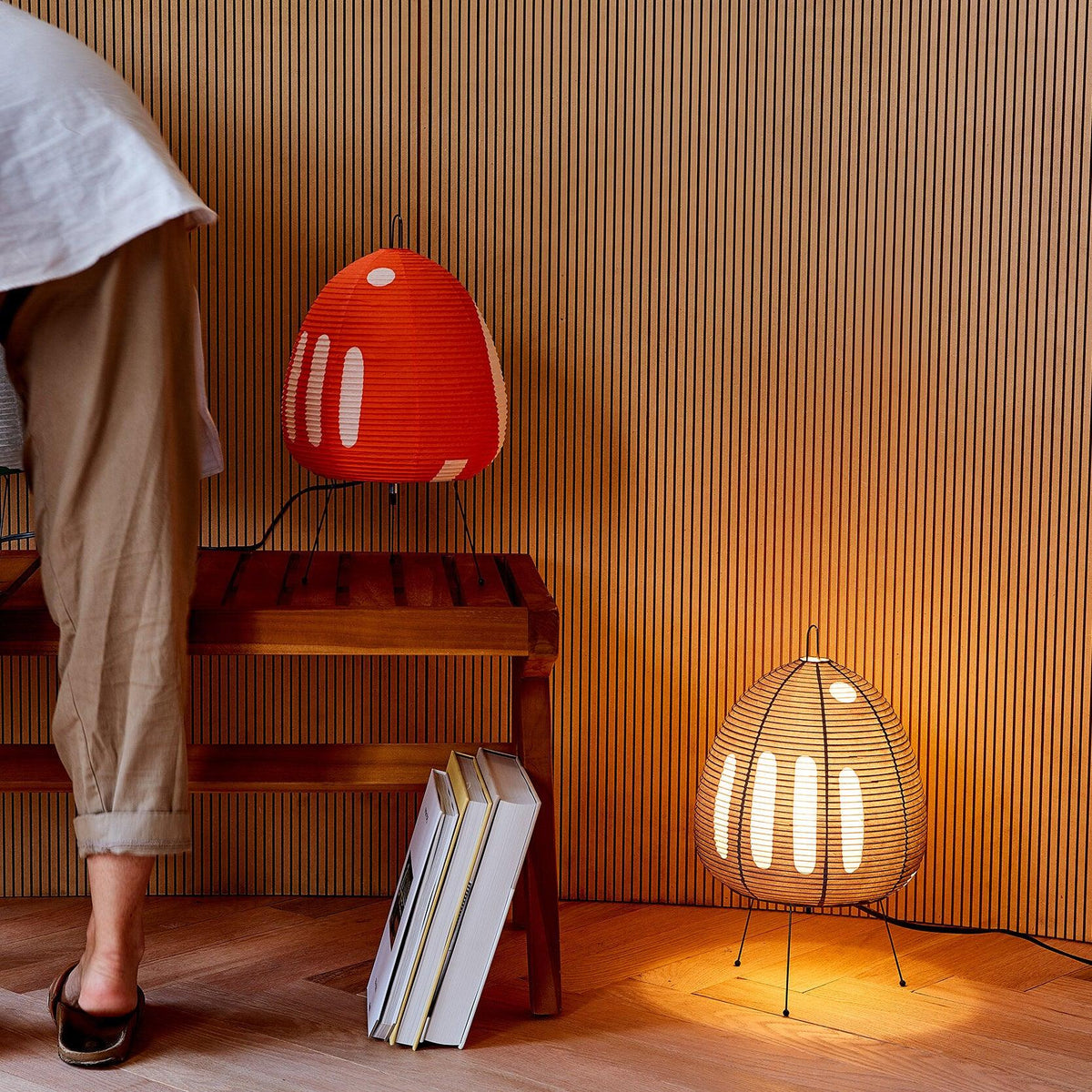 Rice Paper Table Lamp R22 — product view 19