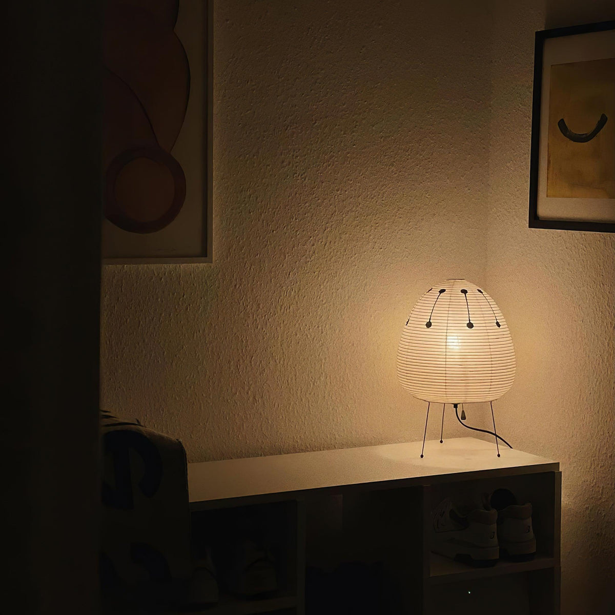 Rice Paper Table Lamp R22 — product view 29