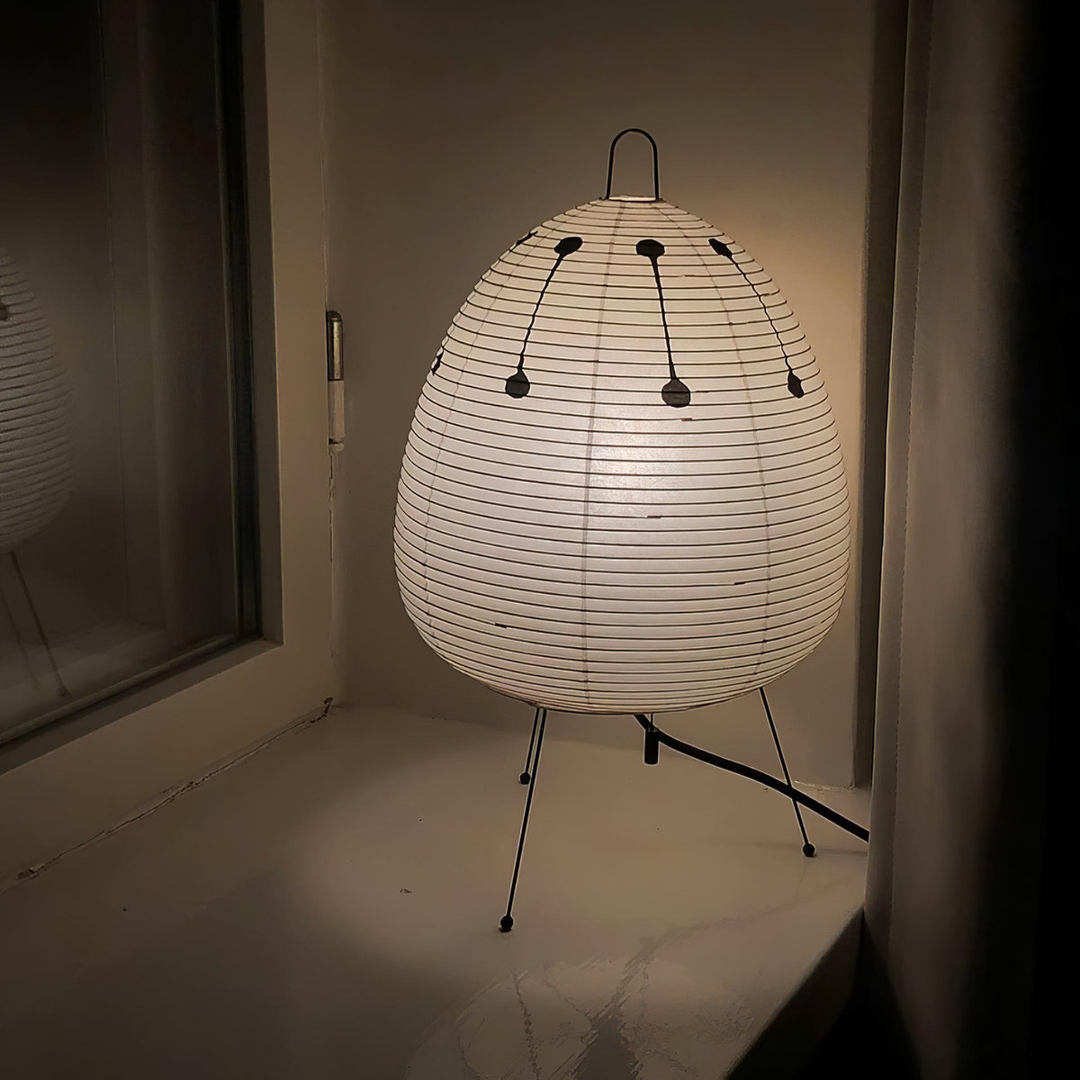 Rice Paper Table Lamp R22 — product view 34