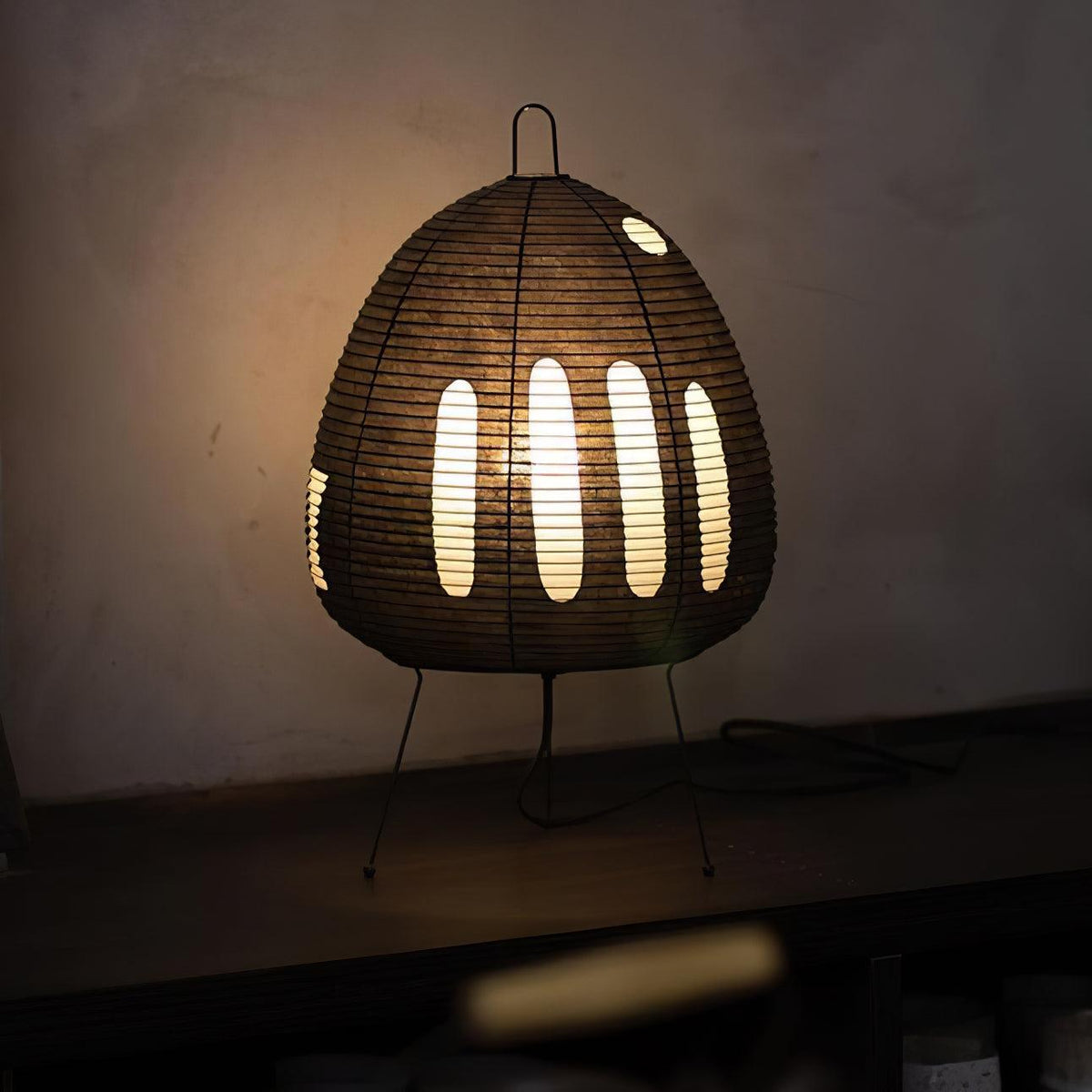 Rice Paper Table Lamp R22 — product view 43