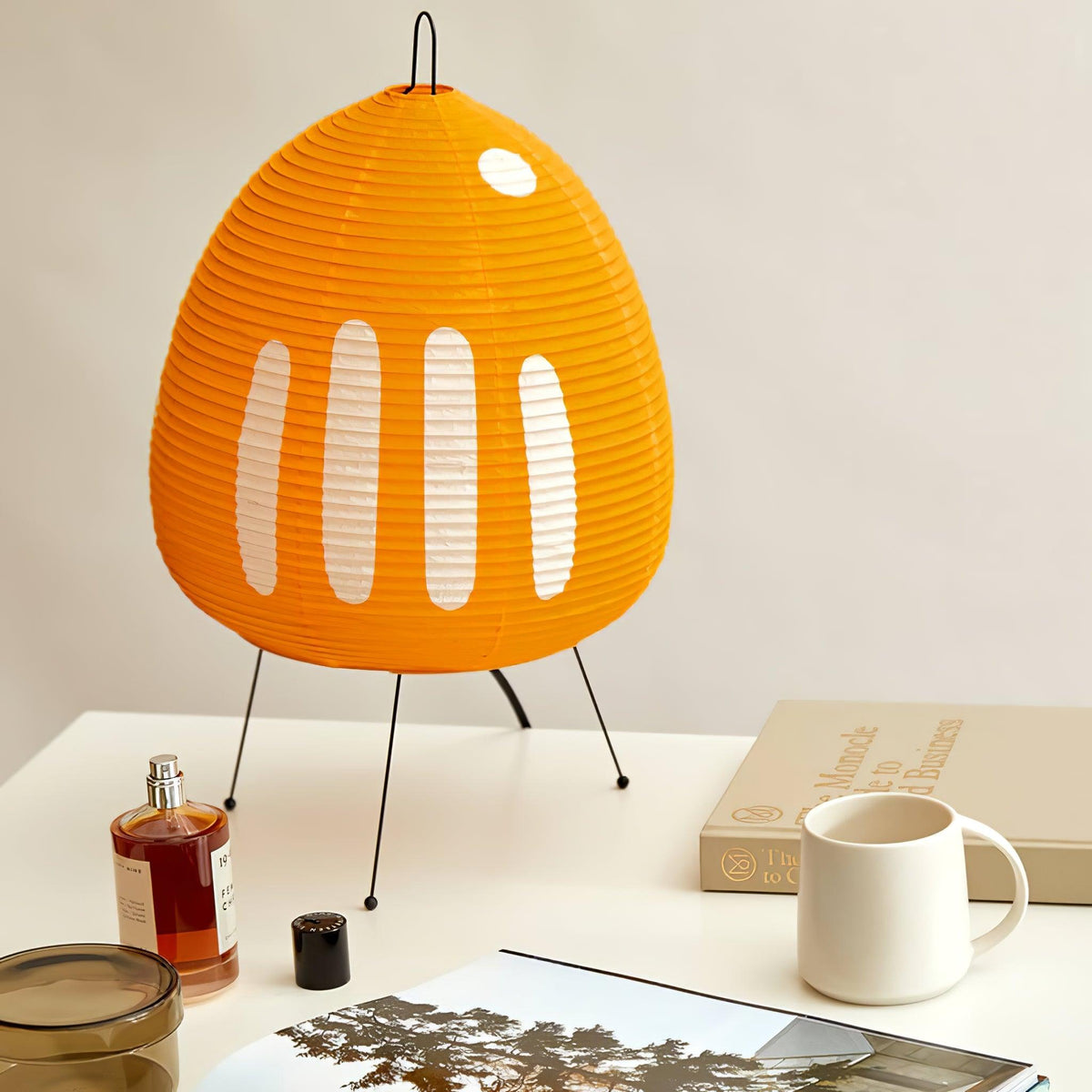 Rice Paper Table Lamp R22 — product view 17