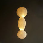 Rice Paper Plug-In Pendant Lamp R1 — product view 3