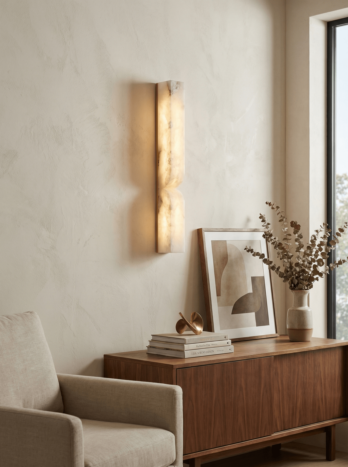 Alabaster Essence Wall Sconce
