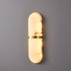 Alabaster Pill Wall Sconce