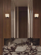 Alabaster Staircase Wall Sconce
