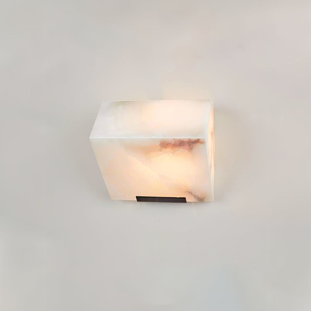 Alabaster Staircase Wall Sconce