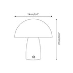 Alice Mushroom Wood Table Lamp — product view 5
