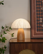 Alice Mushroom Wood Table Lamp — product view 8