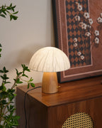 Alice Mushroom Wood Table Lamp — product view 9