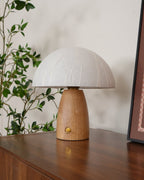 Alice Mushroom Wood Table Lamp — product view 25