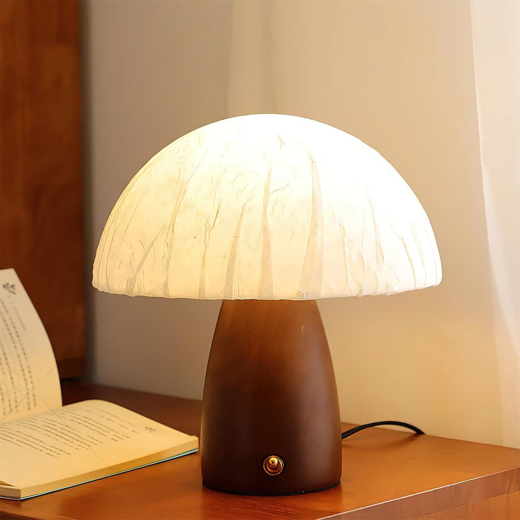 Alice Mushroom Wood Table Lamp — product view 21