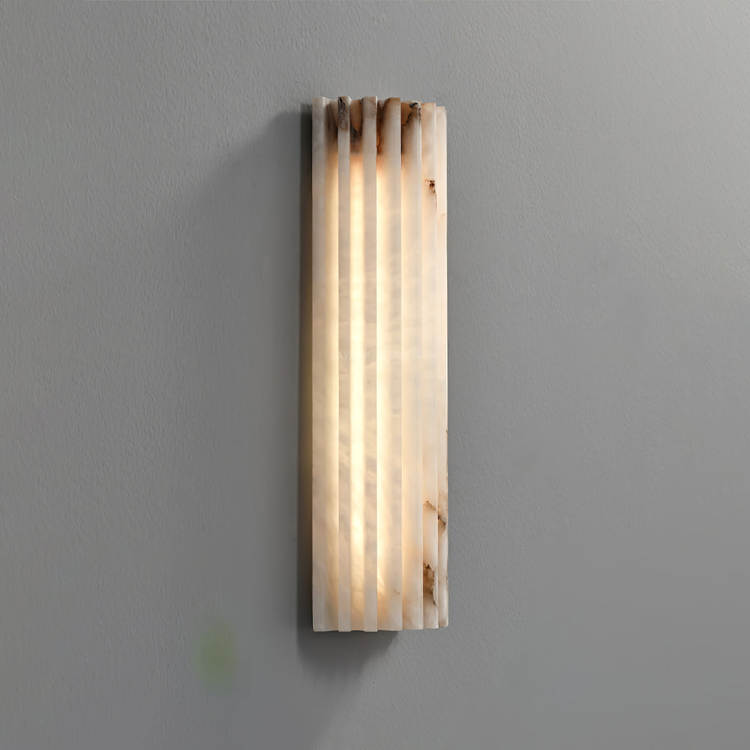 Alvia Alabaster Wall Sconce