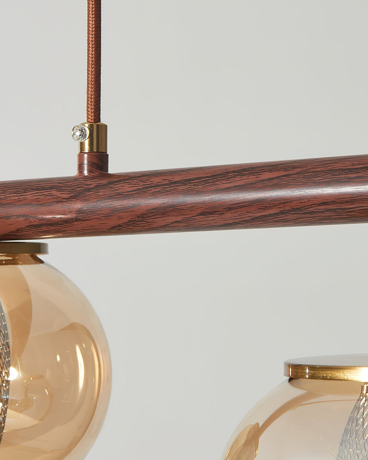 Amber Glass Chandelier — product view 11
