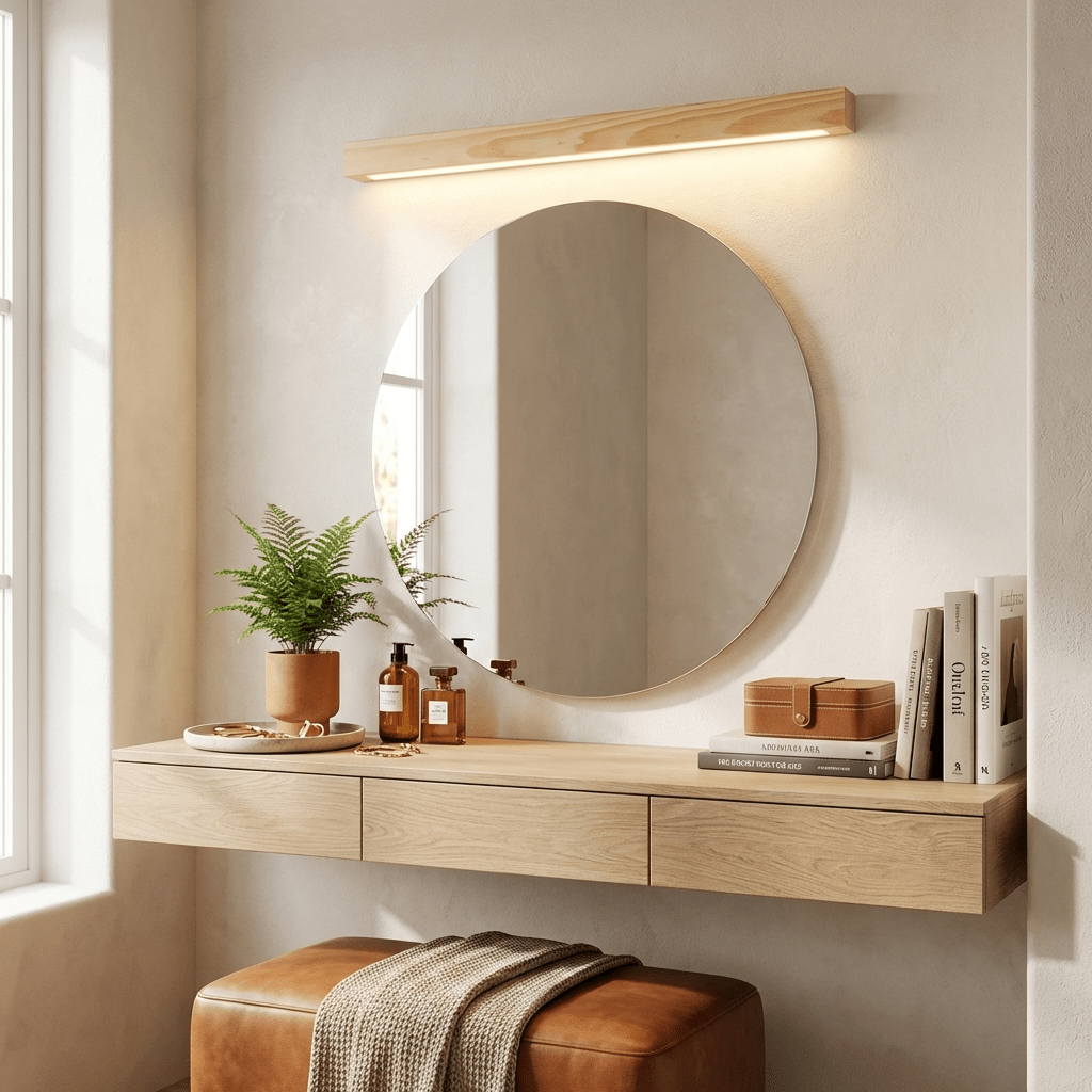 Arlo Linear Wood LED Wall Sconce