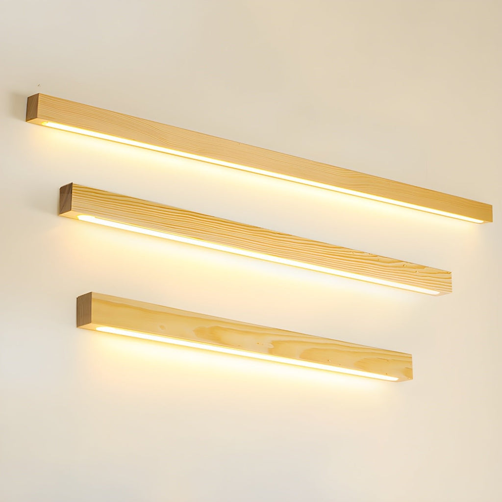 Arlo Linear Wood LED Wall Sconce