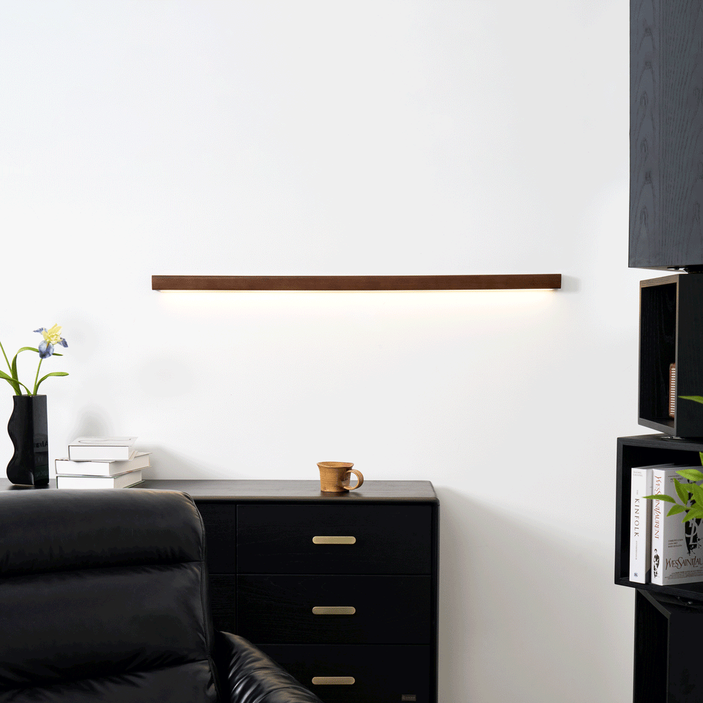 Arlo Linear Wood LED Wall Sconce