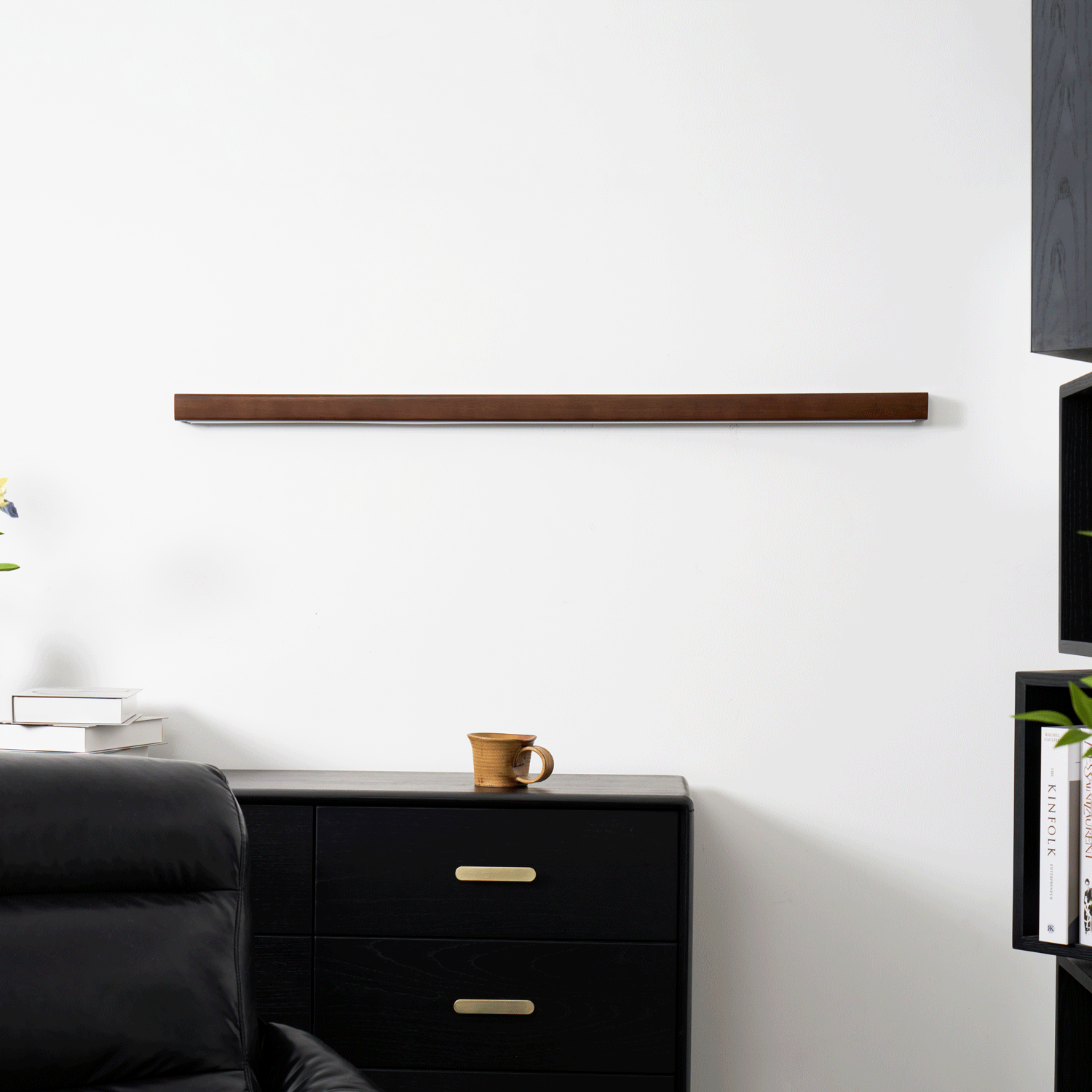 Arlo Linear Wood LED Wall Sconce