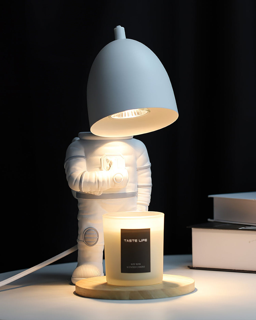 Astronaut Candle Warmer Lamp — product view 8