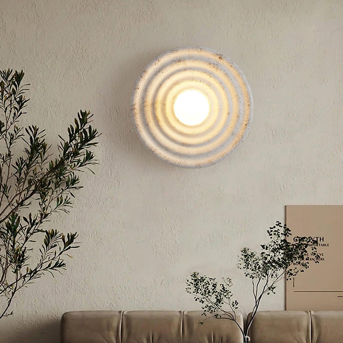 Aura Glass Wall Lamp — product view 2
