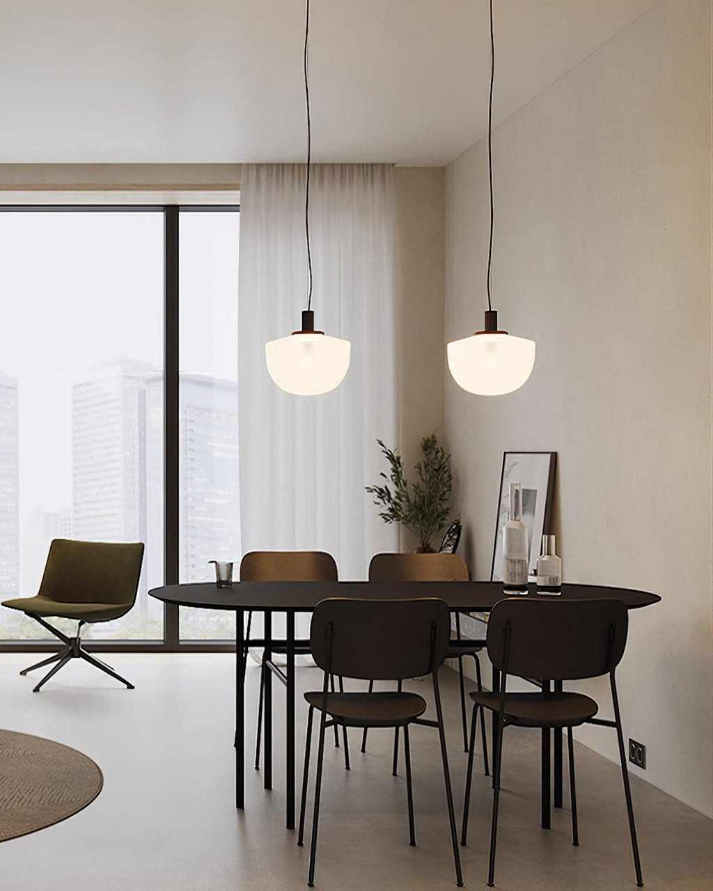 Bank Glass Pendant Lamp — product view 28