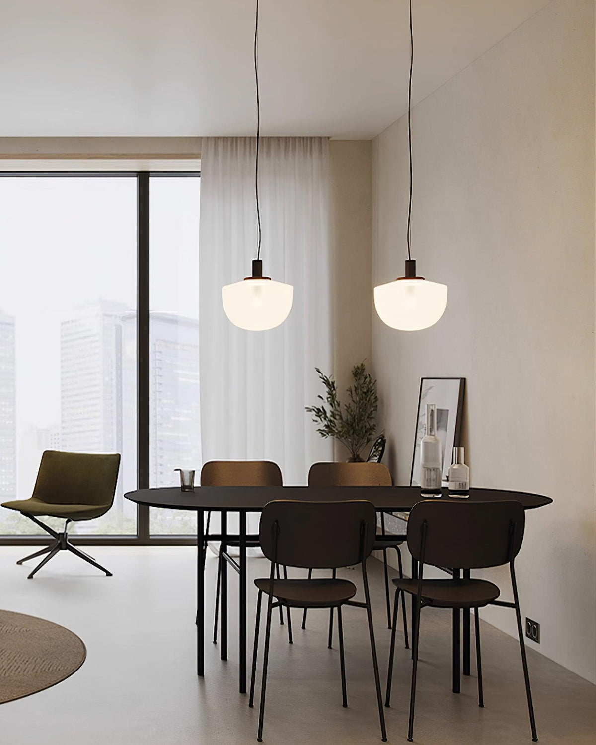 Bank Glass Pendant Lamp — product view 28