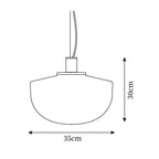 Bank Glass Pendant Lamp — product view 5