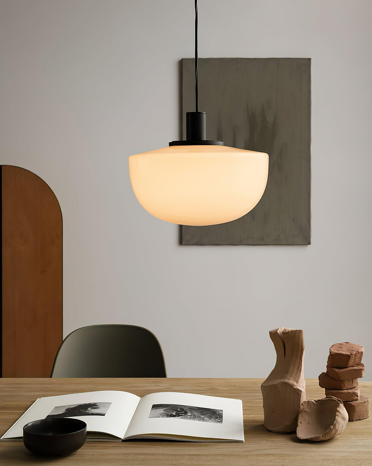 Bank Glass Pendant Lamp — product view 8