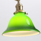 Banker Swing Arm Wood Wall Light — product view 18